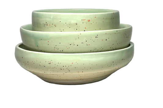 Celadon Green Bowl Set
