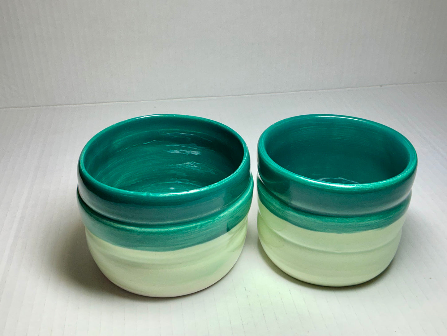 Teal planters