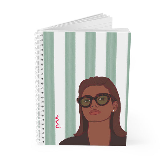 Iconic -Tortoise Shell Spiral Notebook