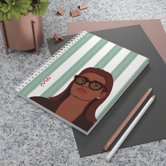 Iconic -Tortoise Shell Spiral Notebook