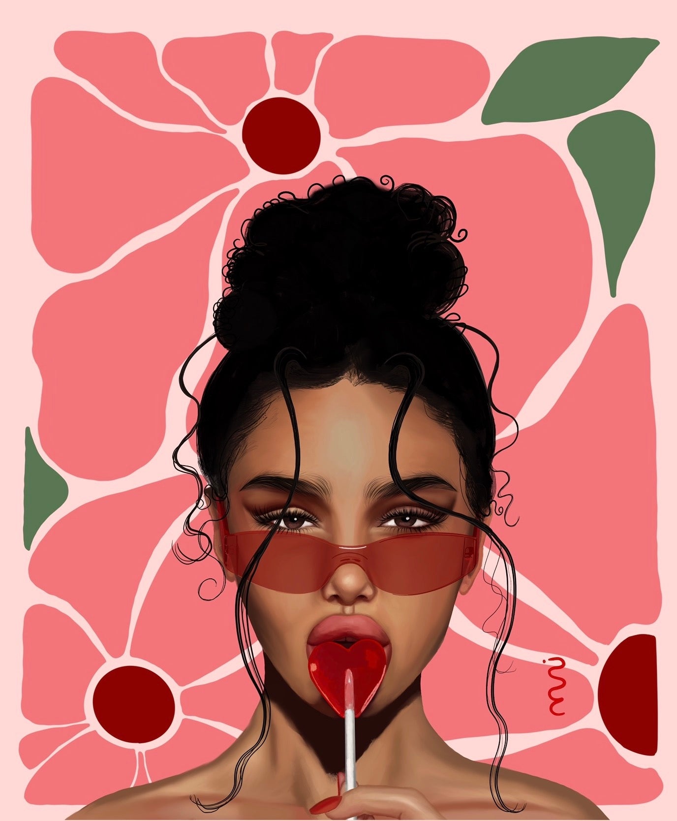 ‘Lollipop’ Print