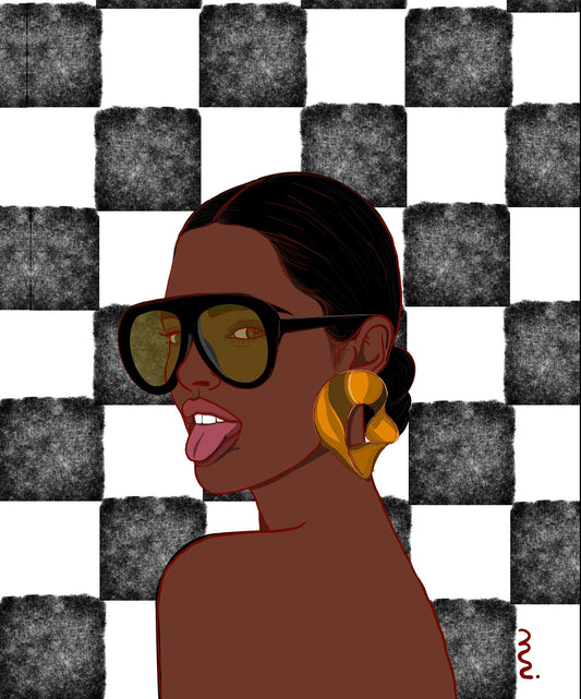 Iconic - Checkered Print