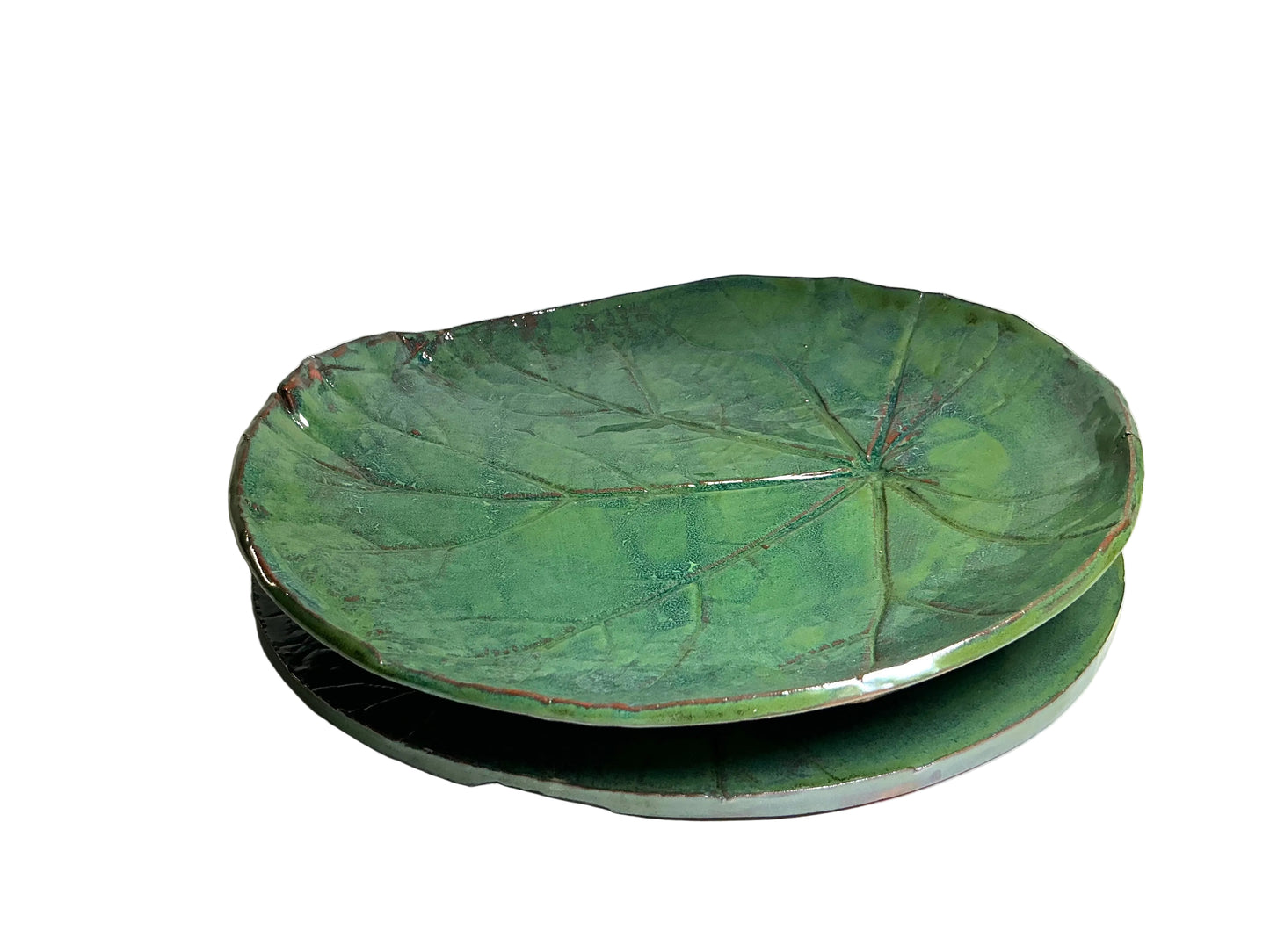 Leaf plate set