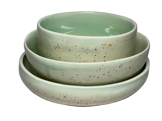 Celadon Green Bowl Set