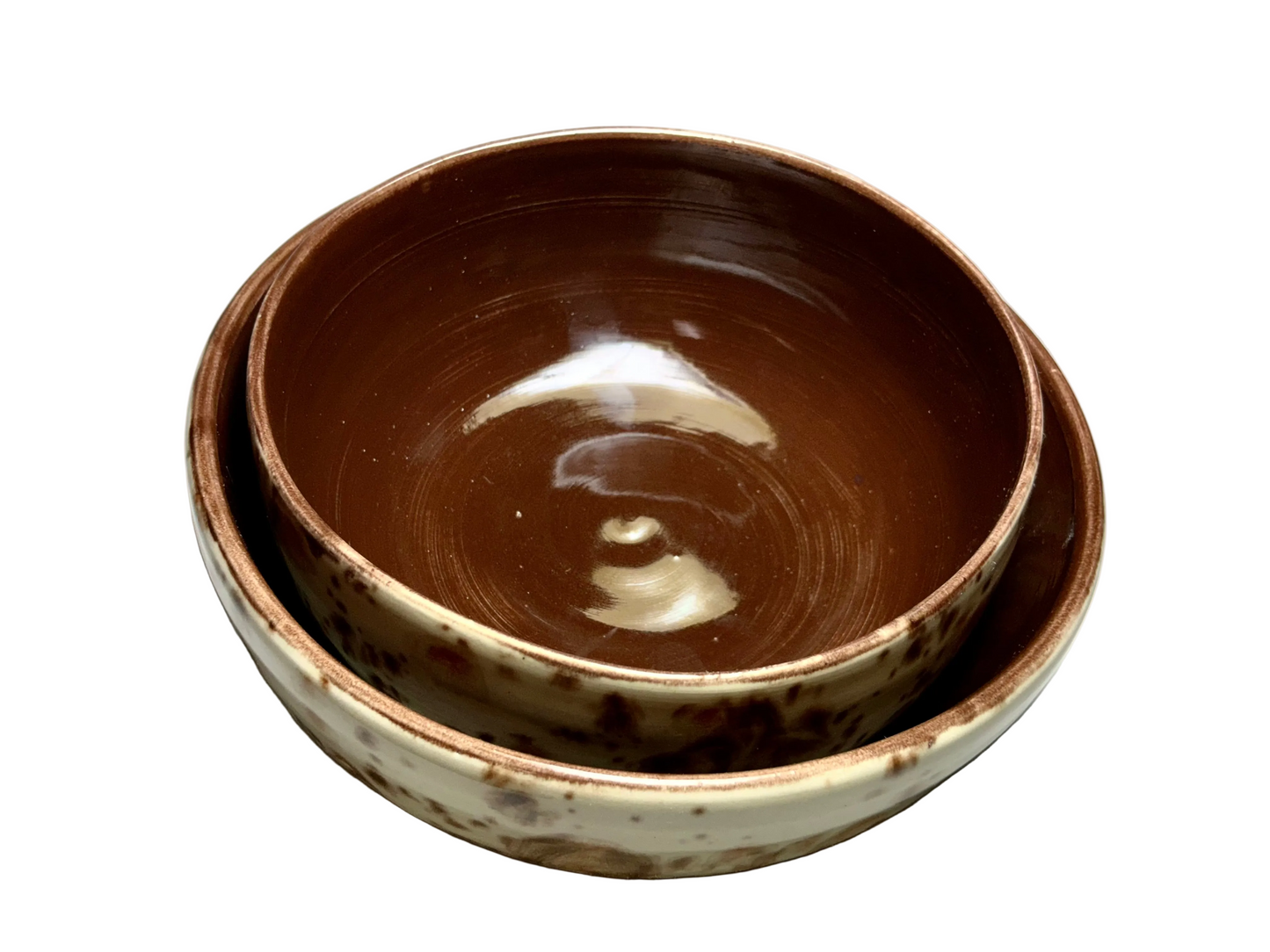Brown Speckled Bowls