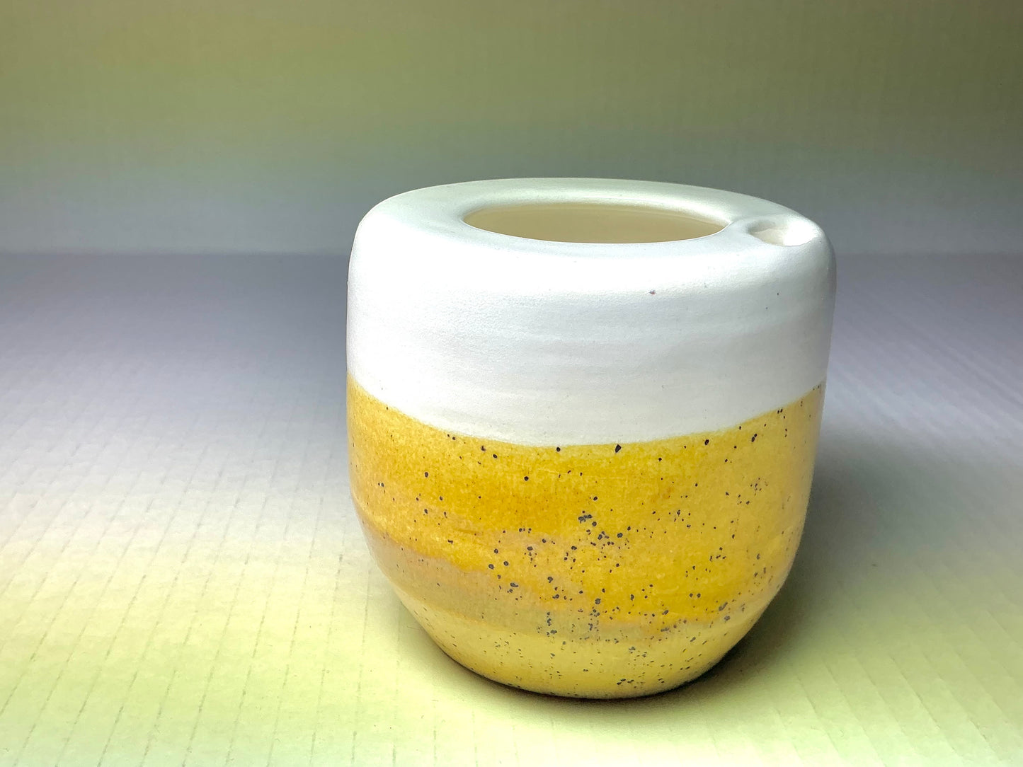 Speckled travel mug