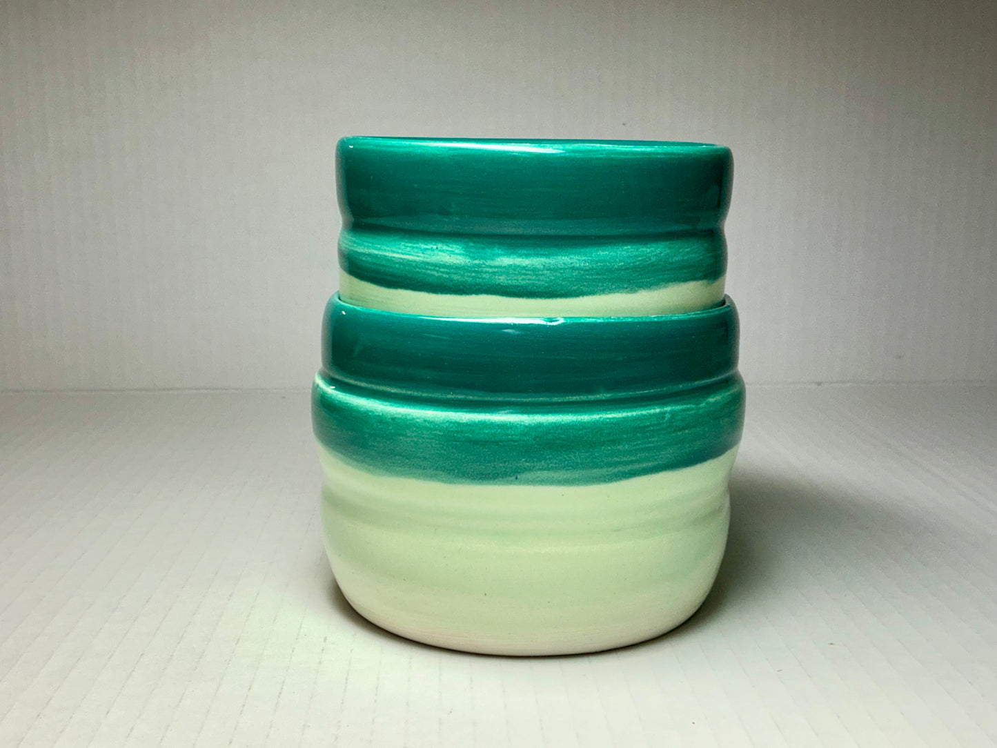 Teal planters